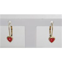 Ohrringe Damiata Gioielli Kind in Gelbgold 816/8/102/1-D199 - 816/8/102/1-D199